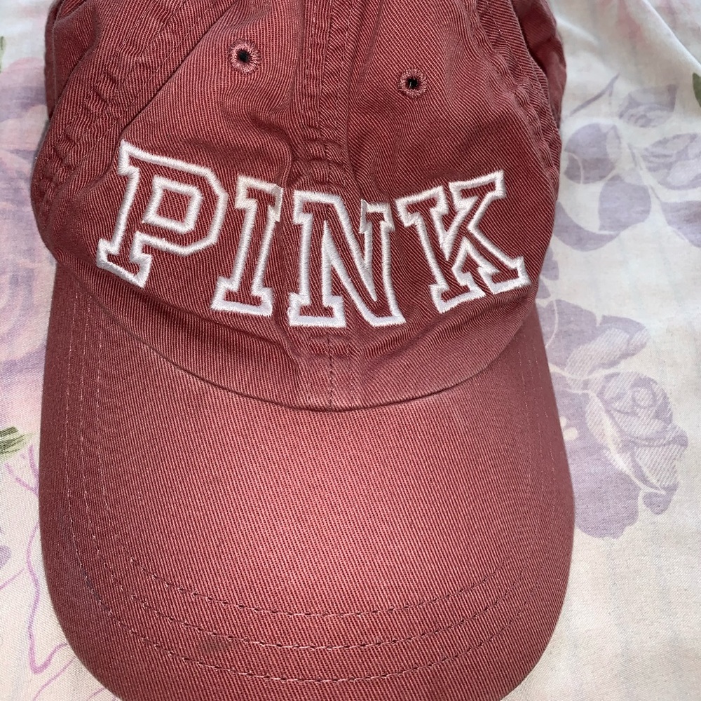 Pink Victoria Secret hat